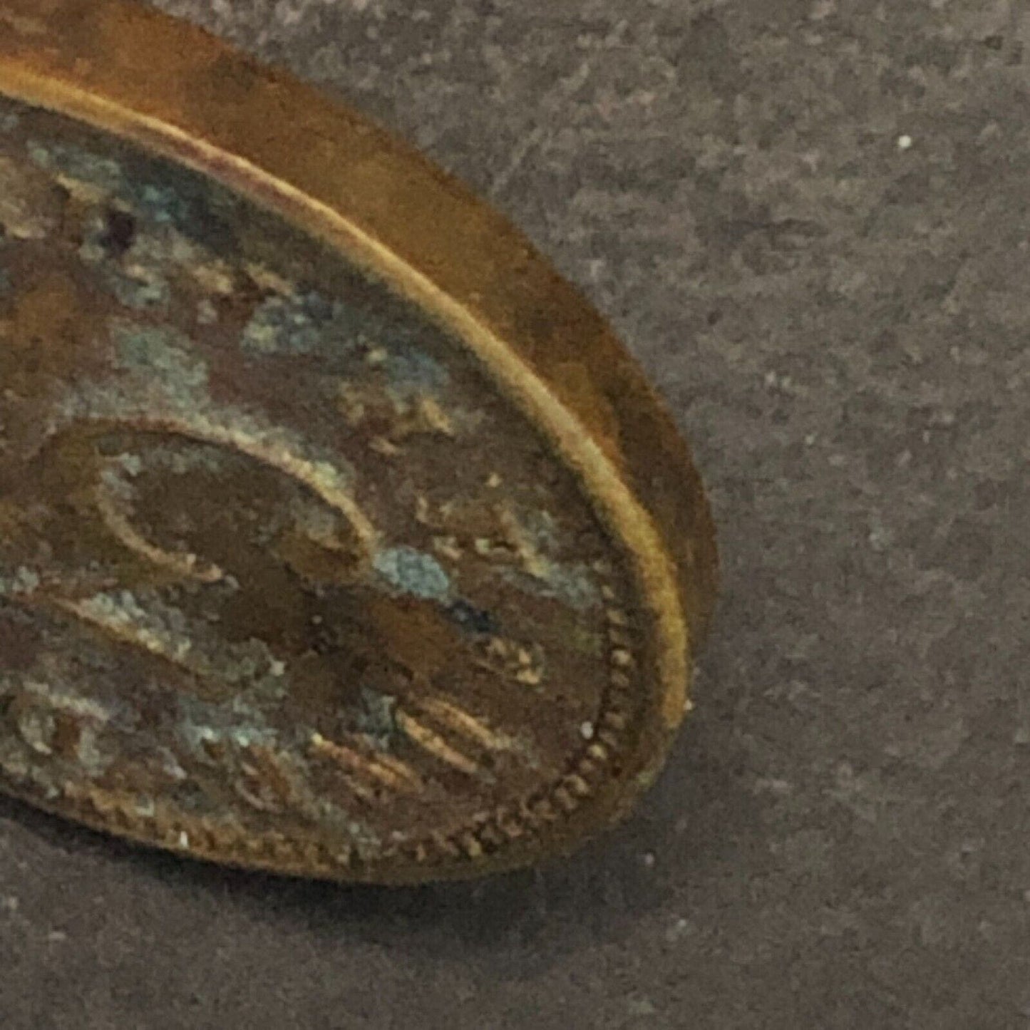 Apothecary Weight One Drachm 3i H.T. Phila. Token 19mm x 2mm