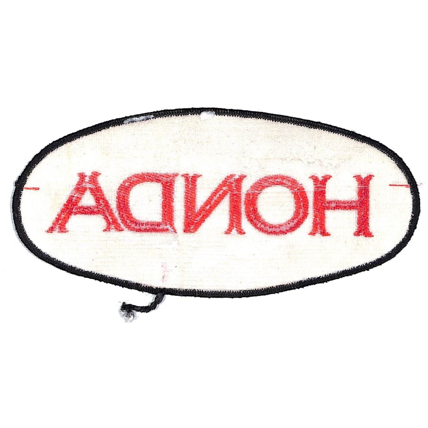 Honda Large Vintage Embroidered Patch c1980's-90's VGC Oval 8"