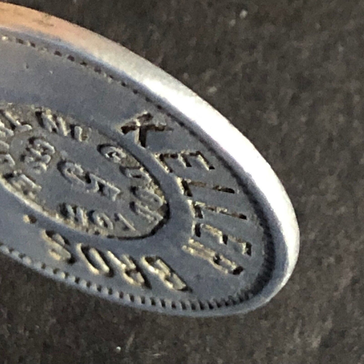 Keller Bros. (Billiards Logansport, IN?) Aluminum G/F 5c In Trade 23.3mm Scarce