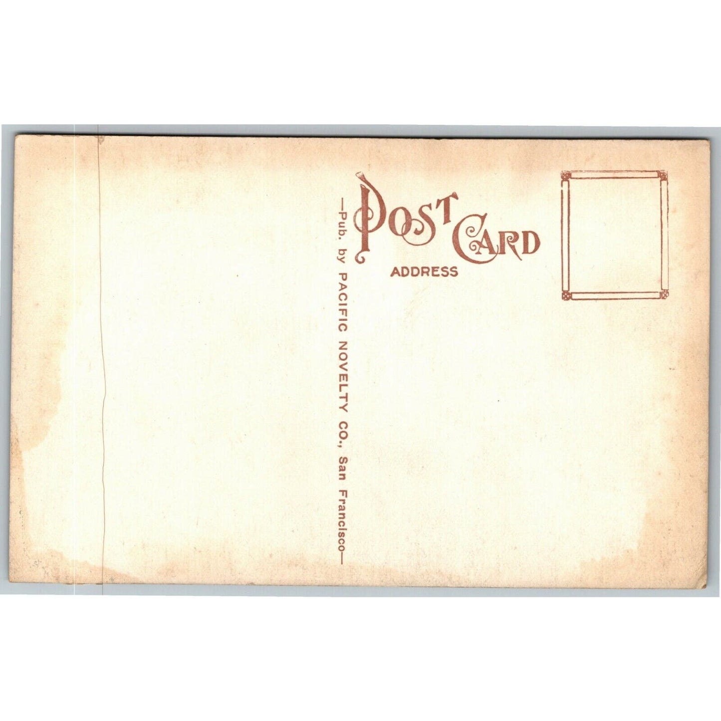 Vintage PPC Postcard - Pampas Grass, Kearney Ave, Fresno, Cal"