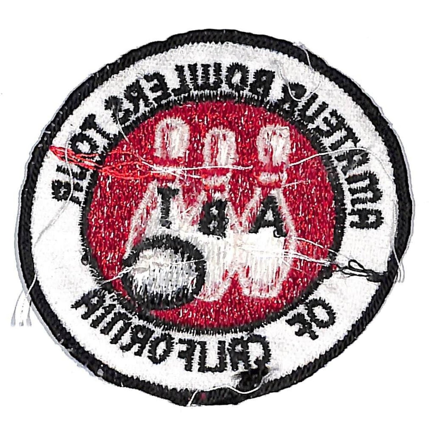 ABT Amateur Bowlers Tour of California Embroidered Bowling Patch