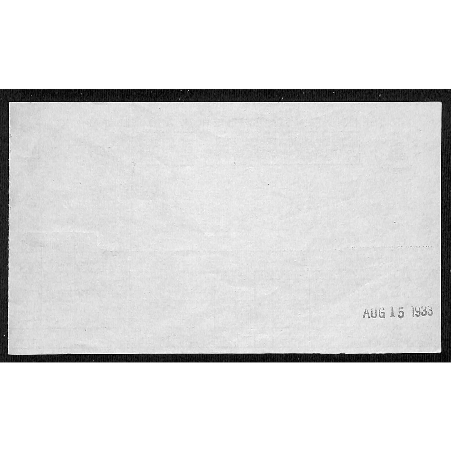 Mountain States Telephone Butte Montana 1933 Billhead Letterhead - Wilson Drug