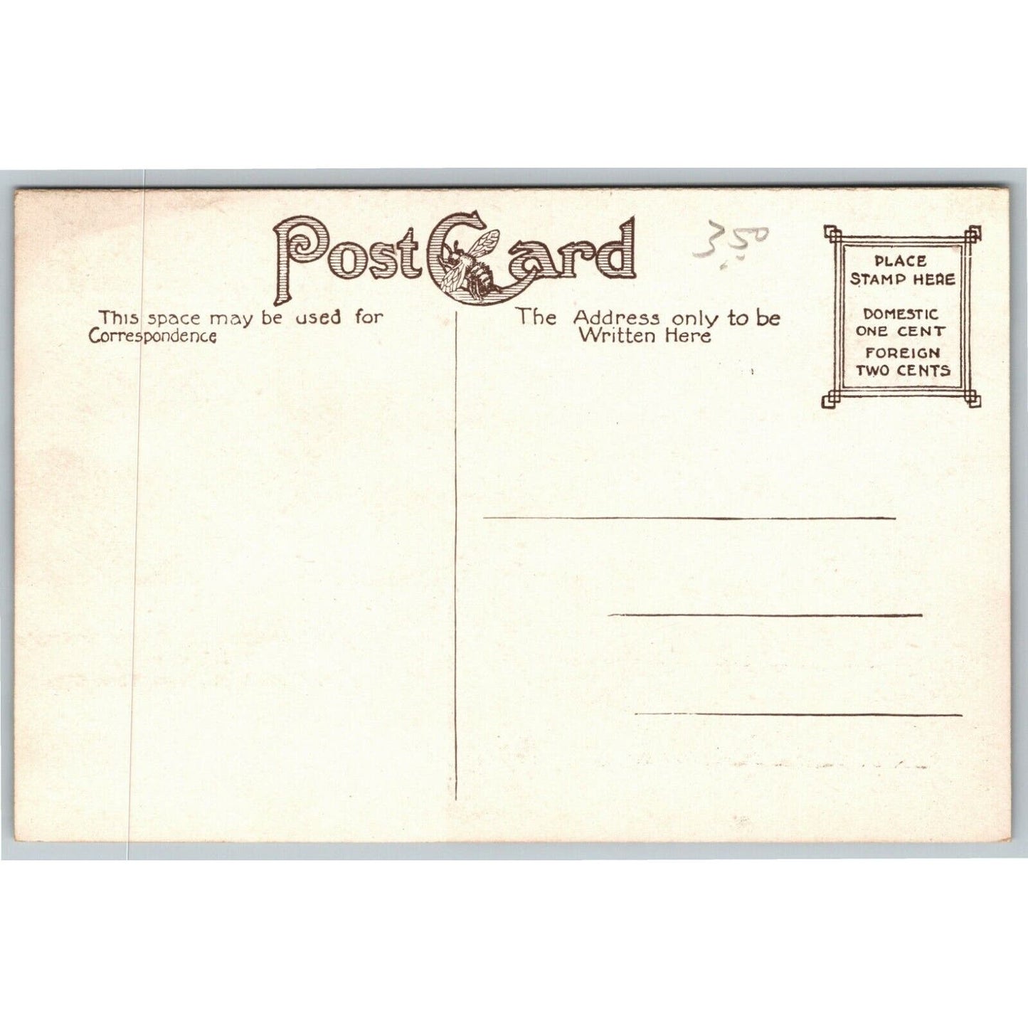 Vintage PPC New York Postcard "American Seamens - Auditorium & Chapel"