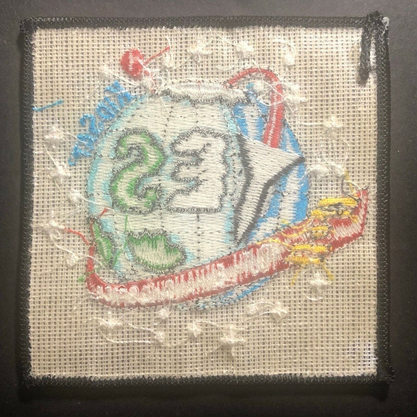Vintage NASA Shuttle Kidstat "YES" Youth Enhancing Space - Embroidered Patch