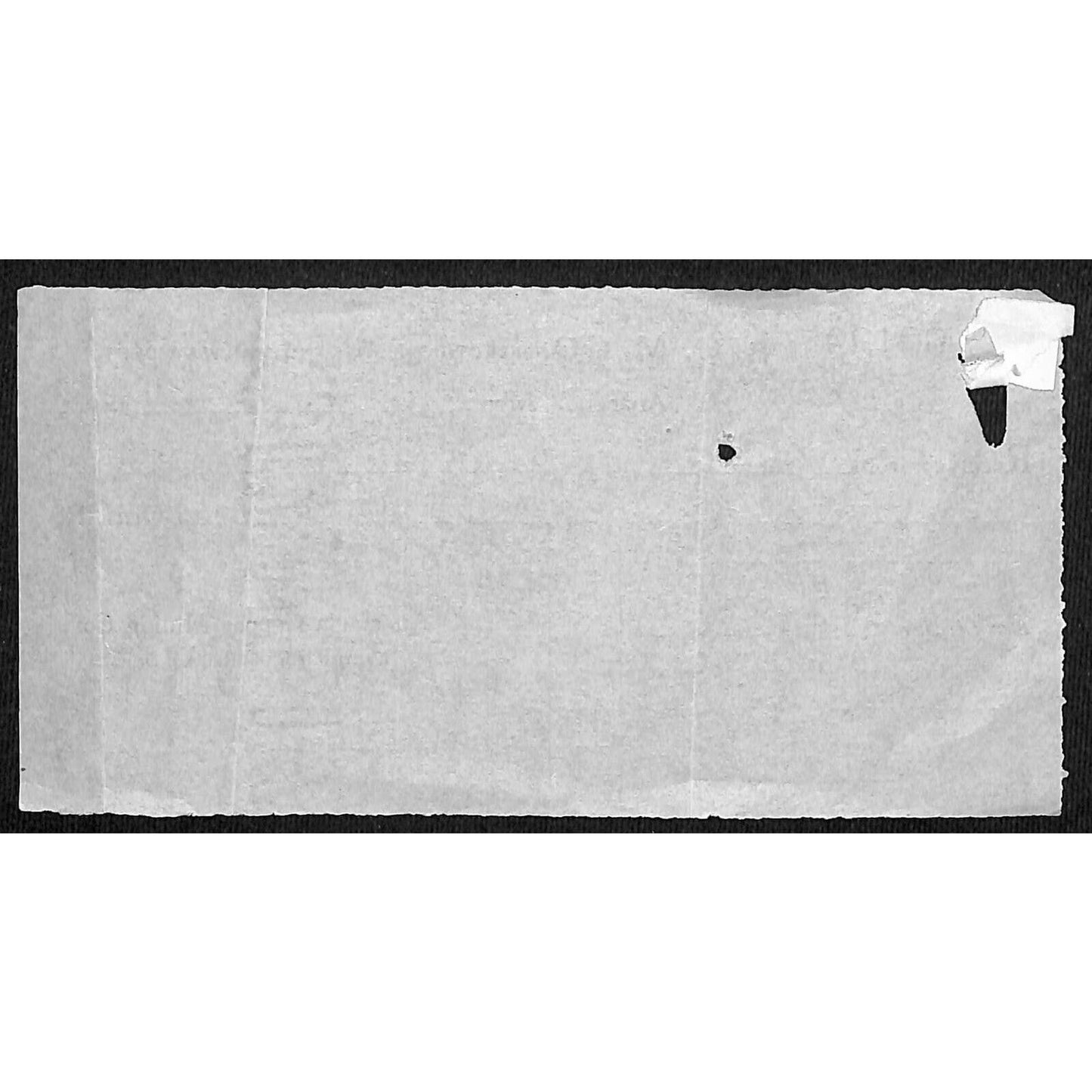Anaconda Copper Mining Electric Light Railway Montana 1912 Payment Receipt