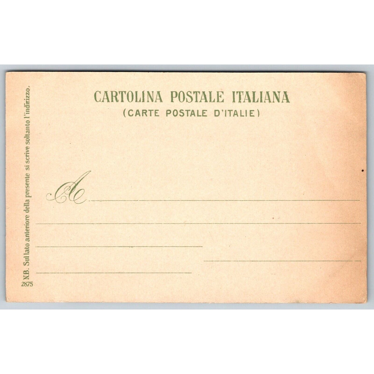 Italian Postcard Pompeii House of Diomedes c1901-1907 NP VGC