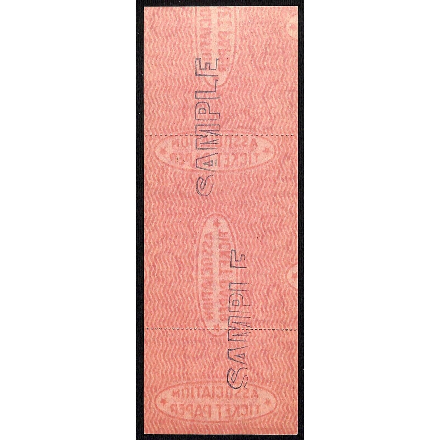 New York Central Railroad RR Canada Unused SAMPLE Excursion Ticket c1967 #49326