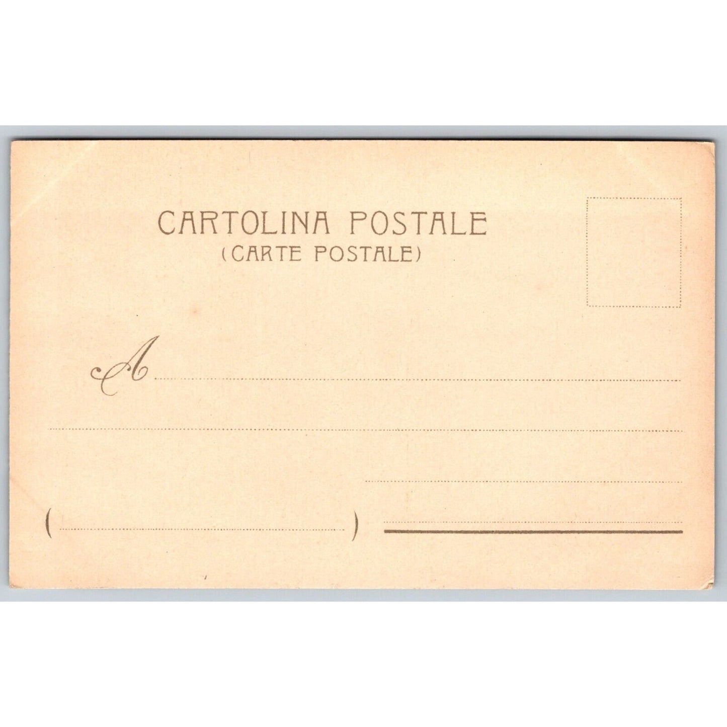 Italian Postcard "Amalfi from the Capuchin Cave 1901-1907 NP VGC