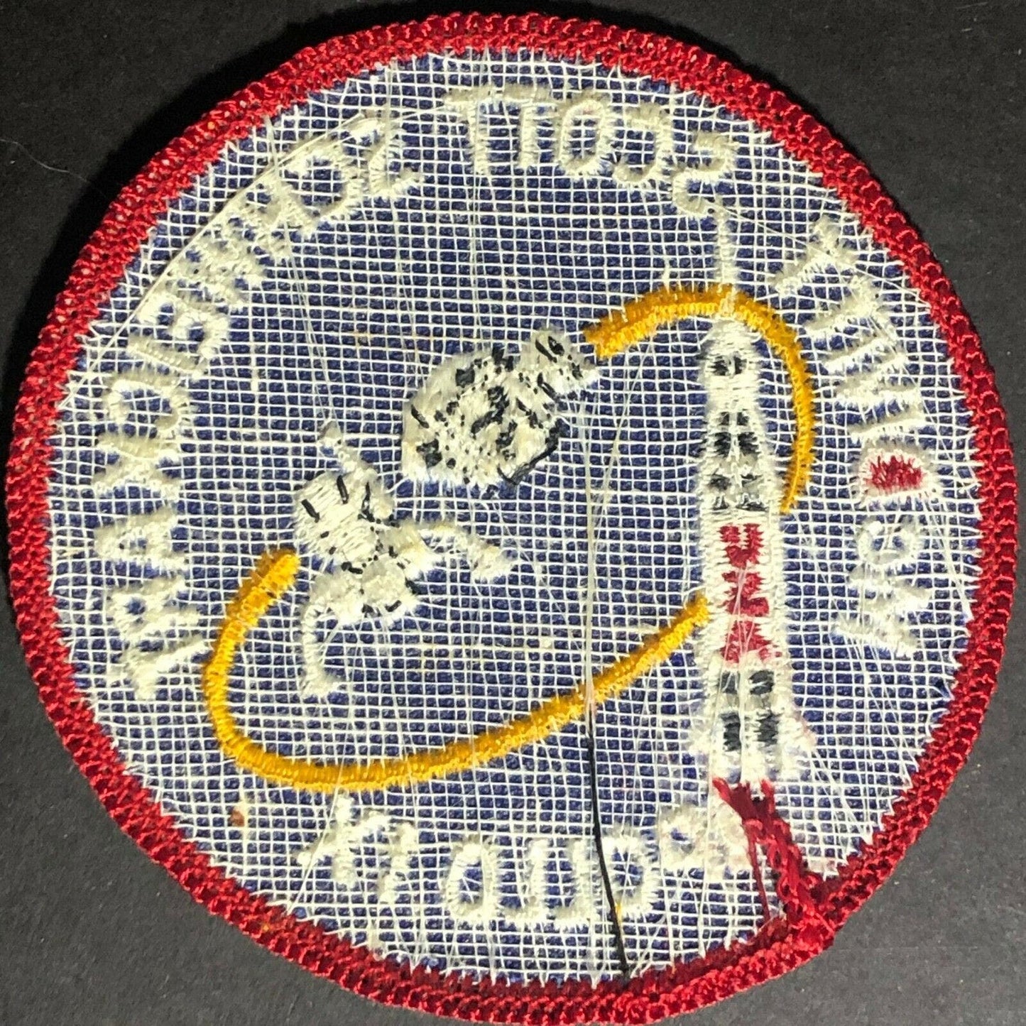Vintage NASA Apollo IX 9 McDivitt Scott Schweickart Embroidered Patch 3"