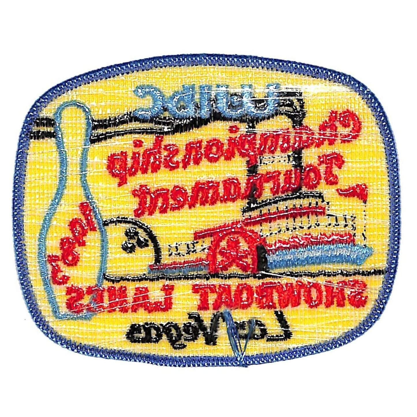 Las Vegas 1983 Championship Tournament WIBC Embroidered Bowling Patch