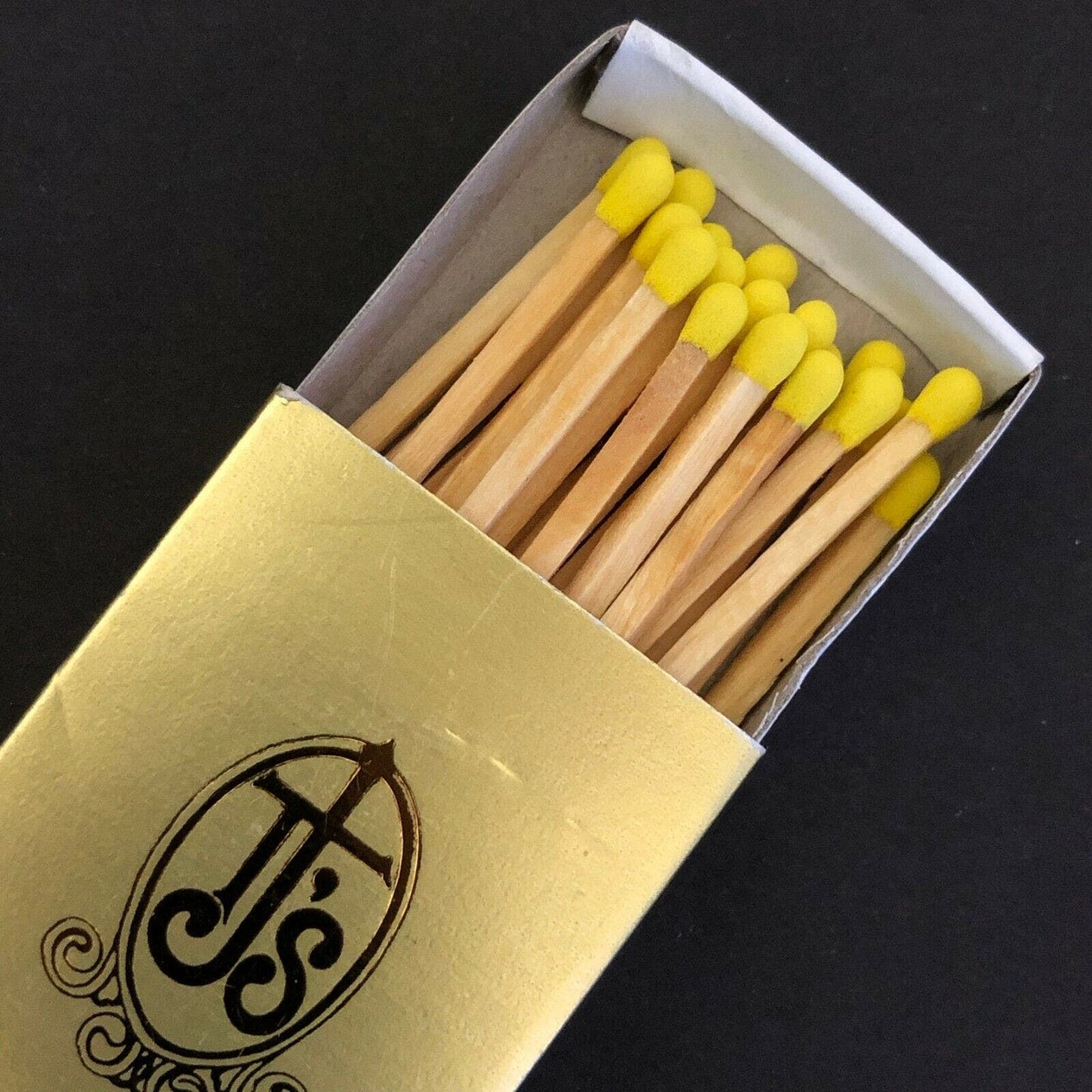 c1970's-80's Wooden Matchbox Matchbook "Jefferson Sheraton" Richmond Lemaire