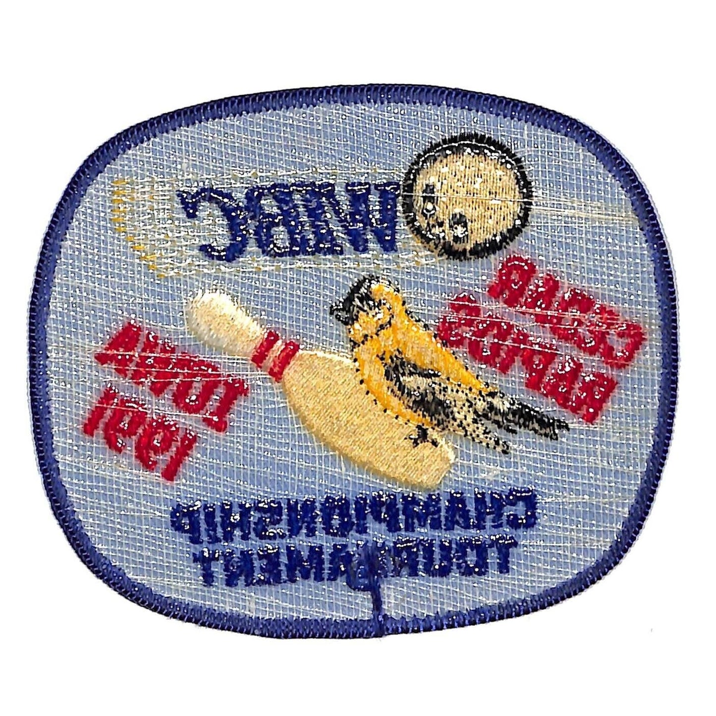 Cedar Rapids, Iowa 1991 Championship Tournament WIBC Embroidered Bowling Patch