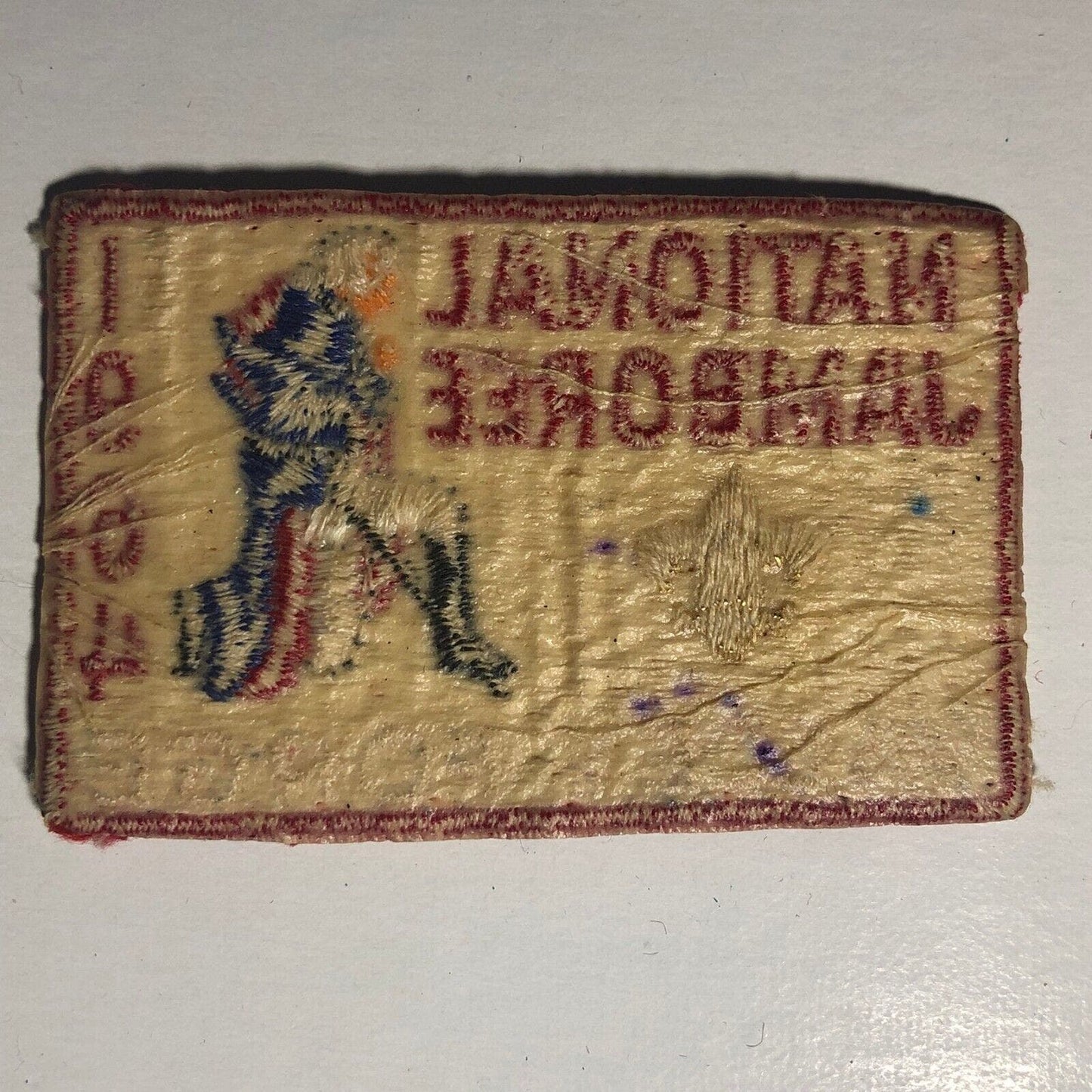 BSA National Jamboree Valley Forge 1964 Vintage Embroidered Patch Scarce