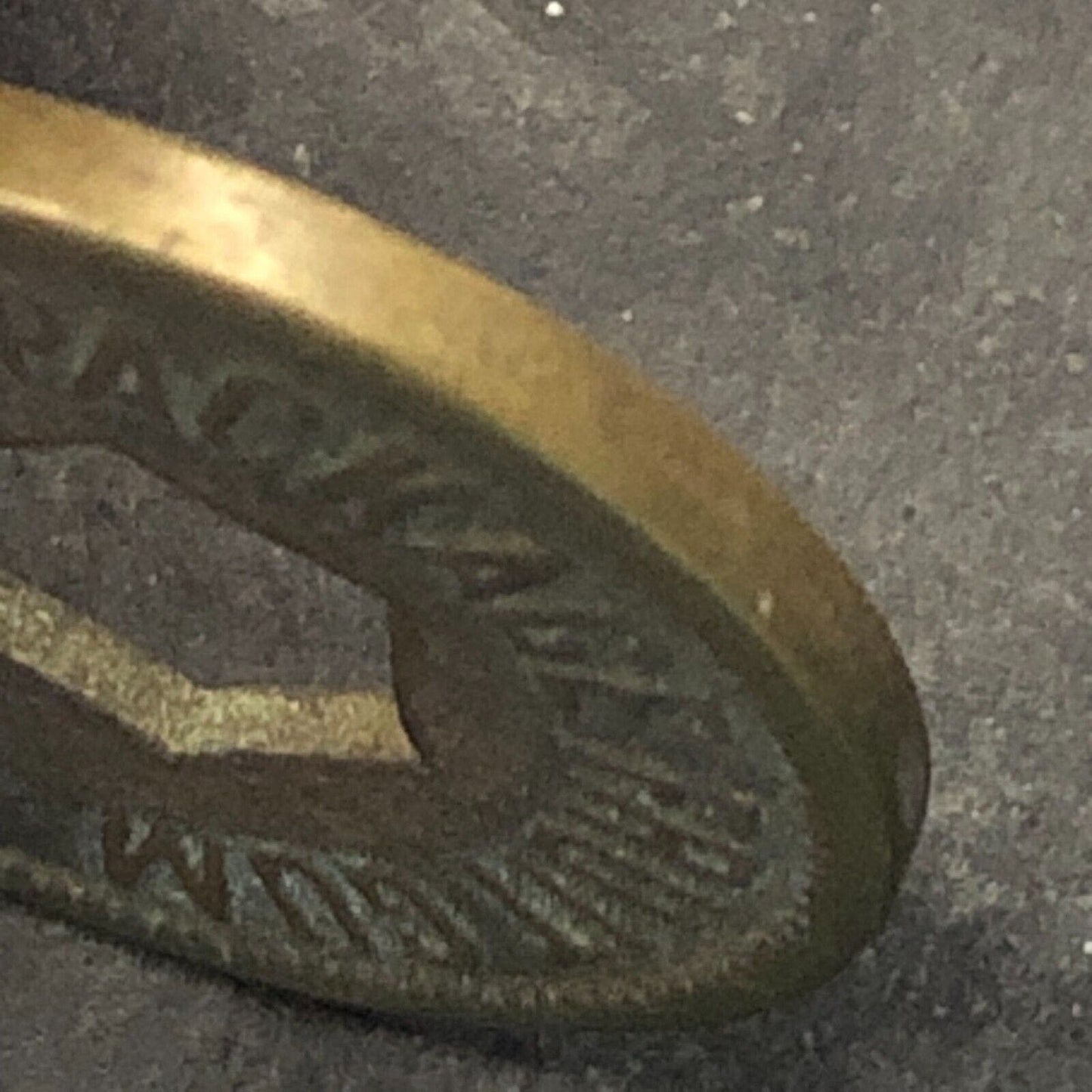 Good for a 5¢ Package of Fruit Gum Trade Token Brass 21mm