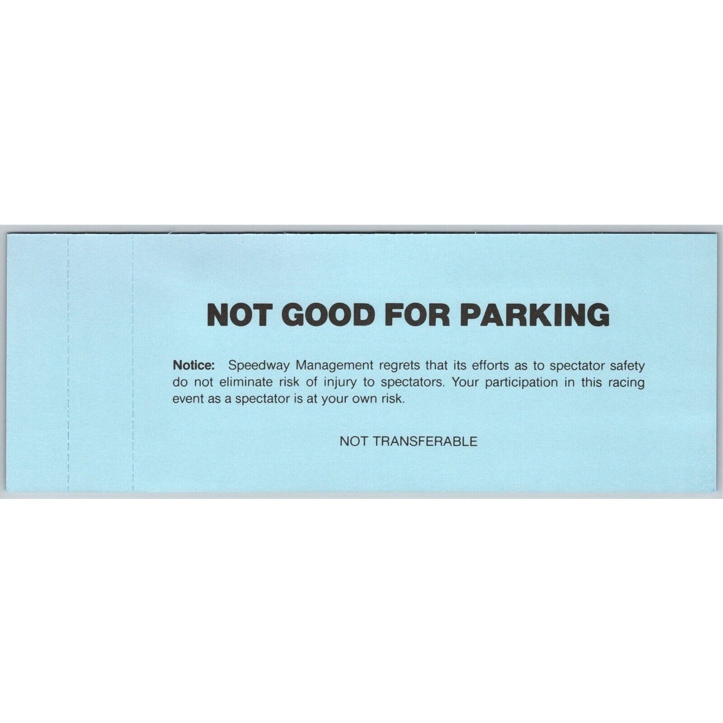 1996 Indy 500 Practice Day Hulman Terrace Unused Ticket Indianapolis #9
