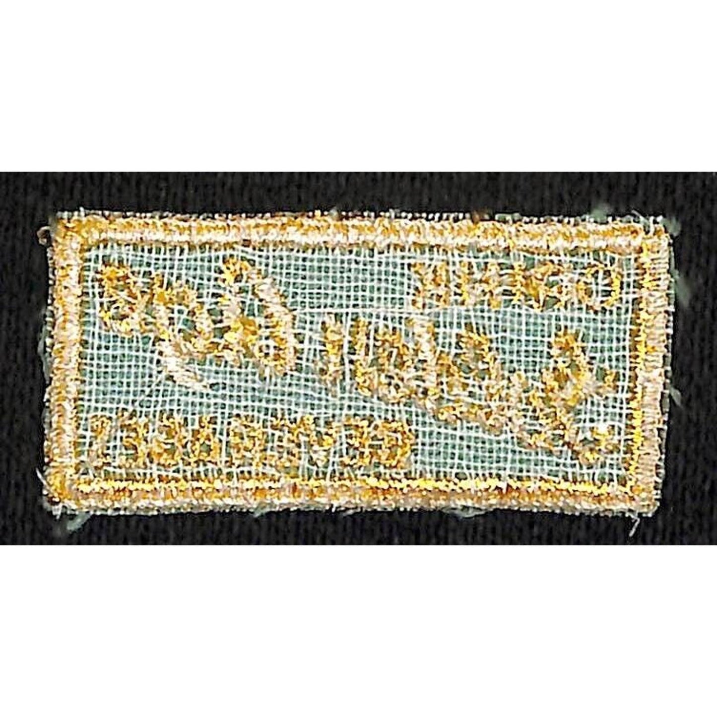 Golden Beverages Embroidered Soda Patch c1930's-40's VGC Scarce
