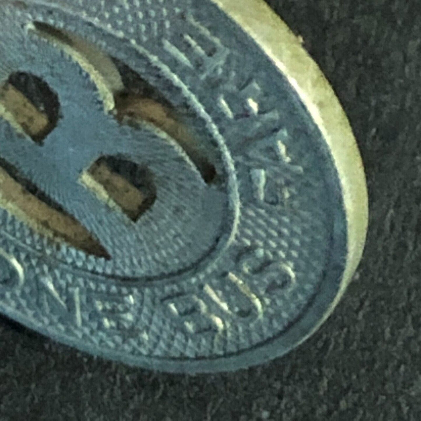 Capitol Bus Line (Bismarck, ND) WM G/F One Bus Fare Transit Token -- 20mm