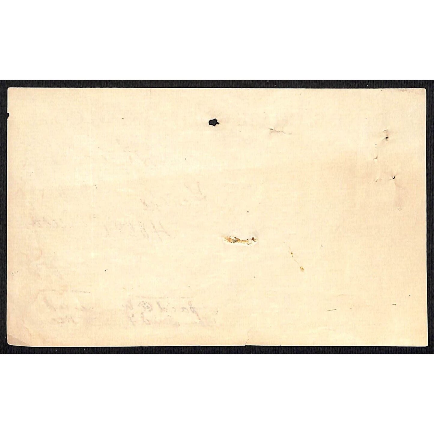 Benjamín E. Chase Golding Mining Co. Waiter & Cook Payment Less Expenses Receipt