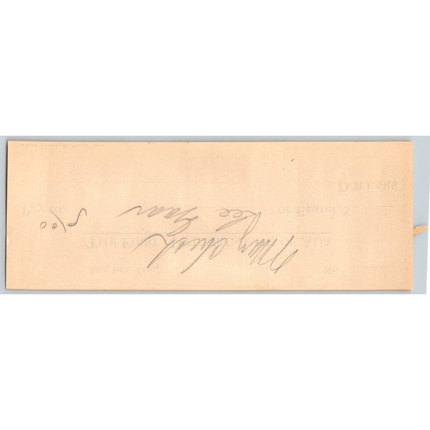 Ada, Oklahoma c1900-07 Indian Territory / FNB Ada Bank Check - Scarce