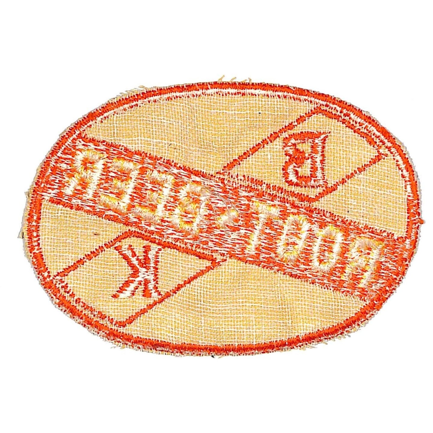 BK Root Beer Embroidered Soda Patch c1950's-60's VGC Scarce