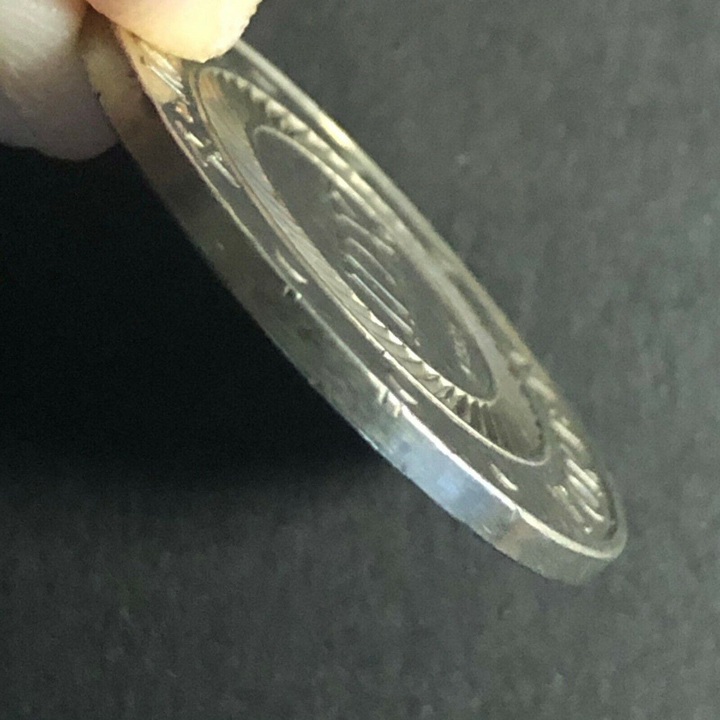 25mm Vintage Brass IDX X-Mark Nickel-Plated? Token - Fauver Collection