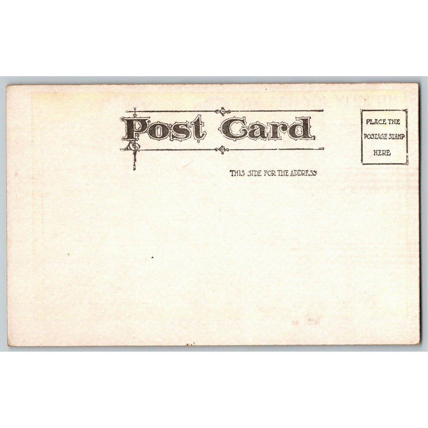 "Mr. Jolly Joy Has Joy" c1905 Undivided Comic Baby Humor Postcard