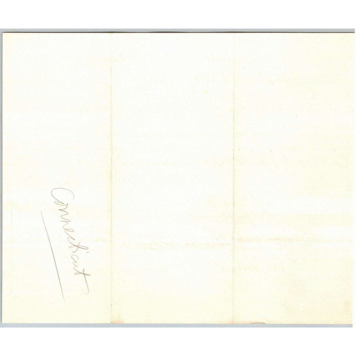 E.B. Allen Co. 1893 Letterhead Litchfield, Conn Plumbers Steam Fitters Stoves
