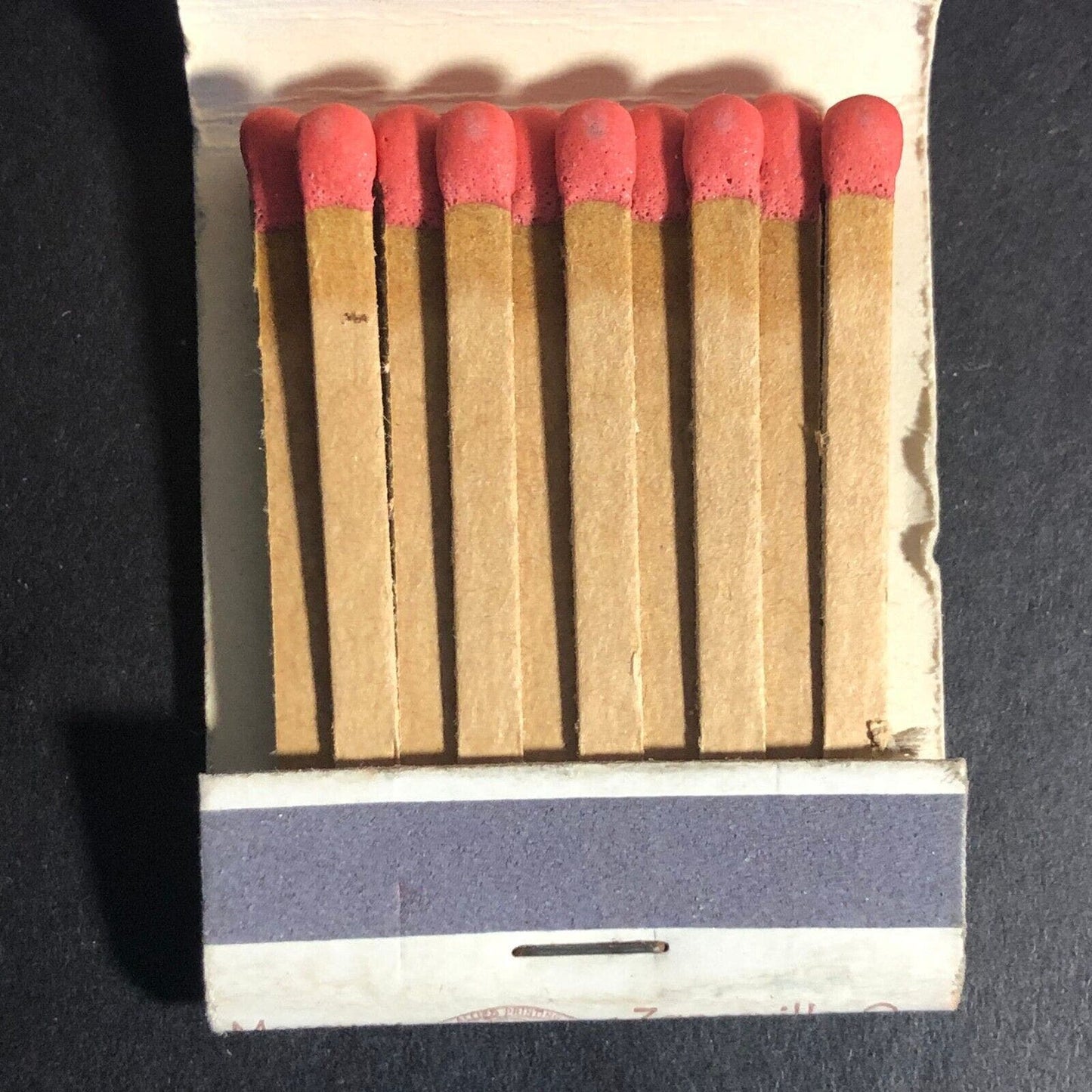 Catalina Motel Wichita Falls 20-Strike Full Matchbook c1951-55 Very Scarce AAA