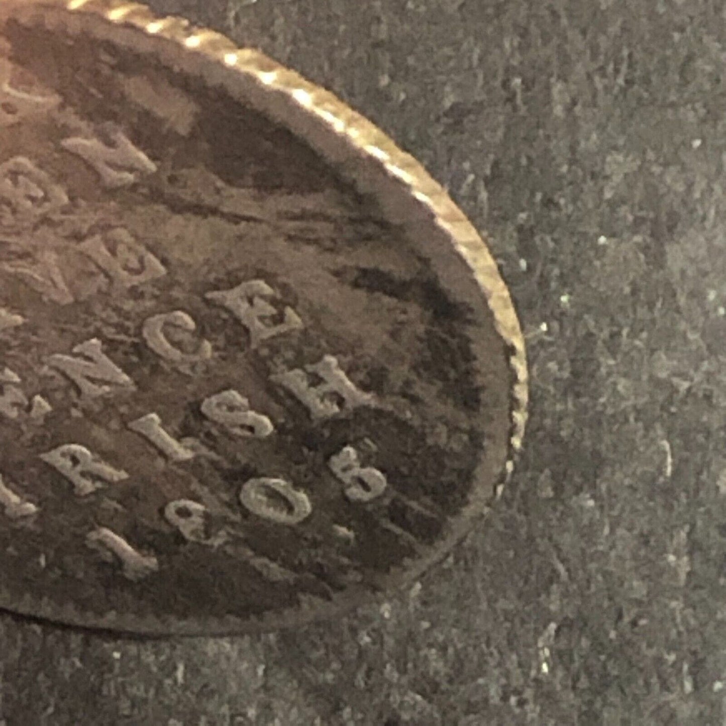 Georgivs III Dei Gratia Bank Token Five Pence Irish 1805 Silver 19mm Ungraded