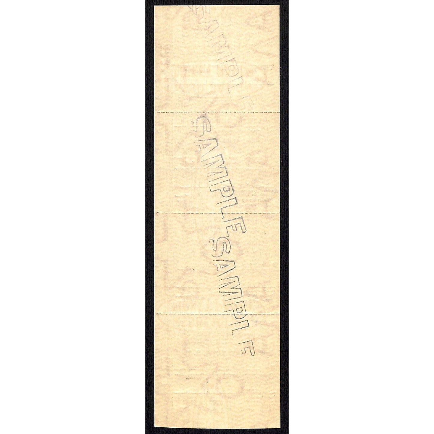 N.Y.C.R.R. - D. & H. R. R. New York / Albany SAMPLE Ticket c1960's Scarce #17223