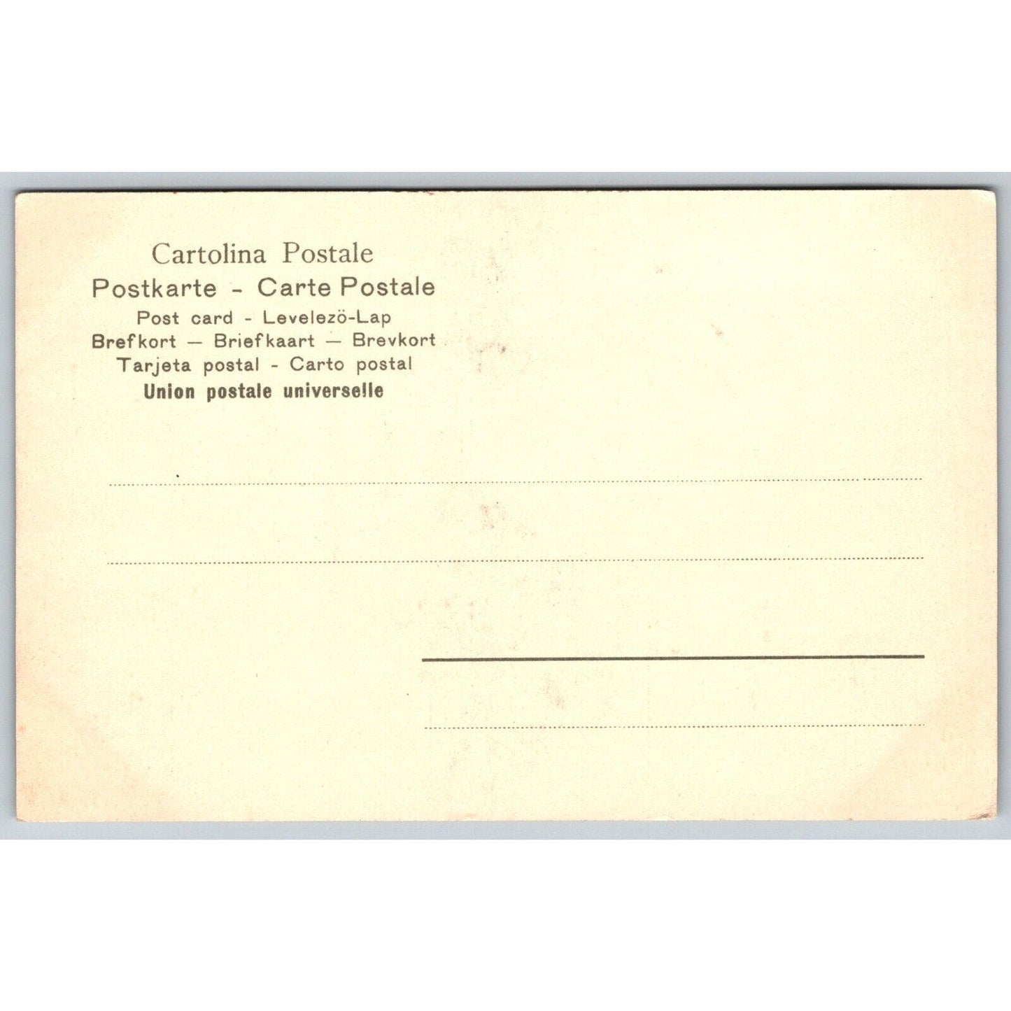 Italian Postcard Pompeii Road of the Sepulchres c1901-1907 NP VGC