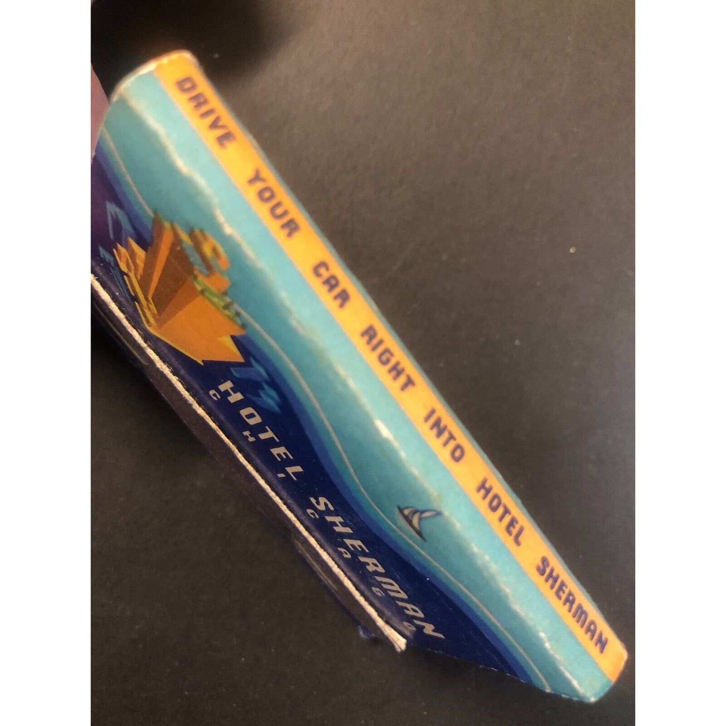 Hotel Sherman Chicago Vintage Full 40-Strike Matchbook c1930's-40's Very Scarce