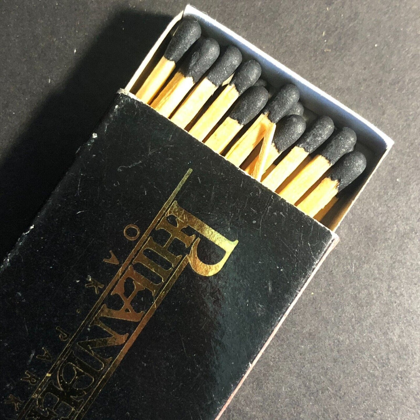 Philander Restaurant Oak Park, IL Matchbox Matchbook c1980's Scarce