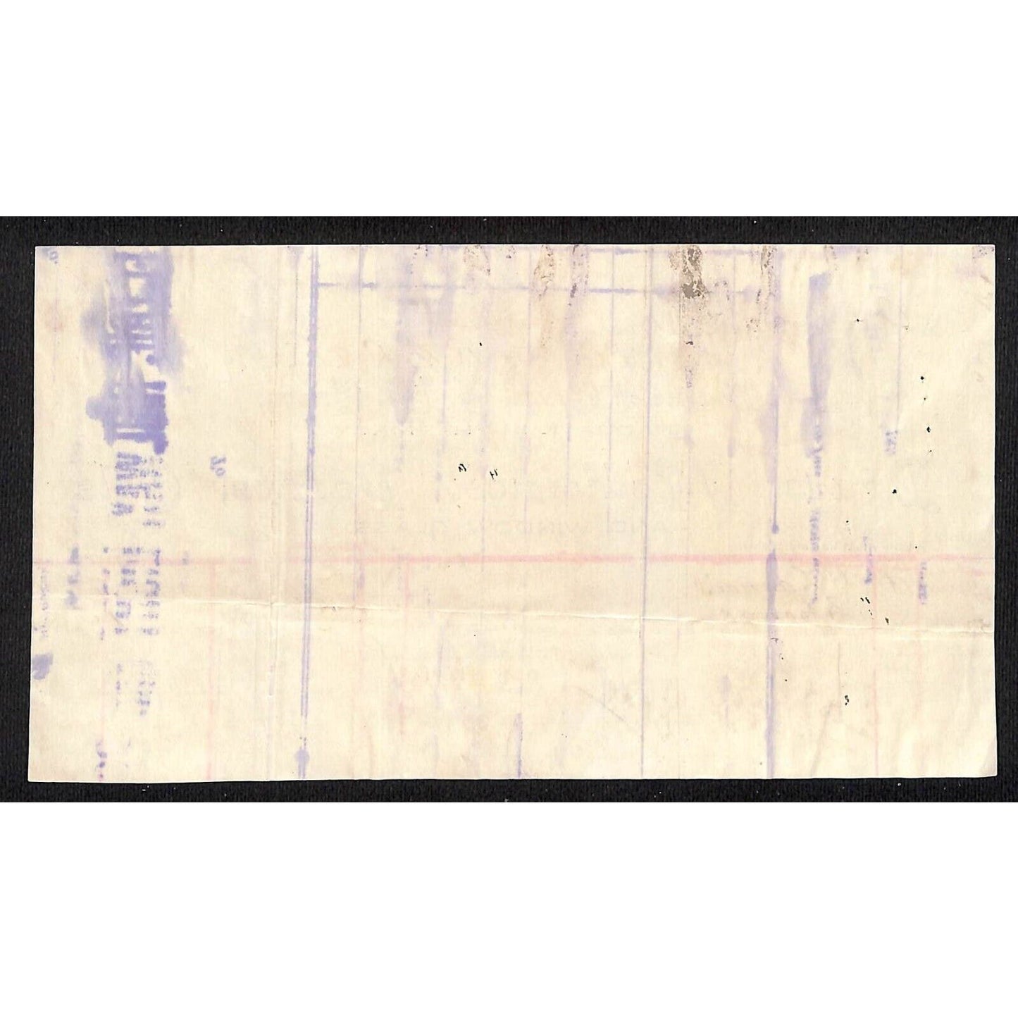 Anaconda, MT Chas. T.W. Cress Pharmacy Drugs and Window Glass 1896 Billhead