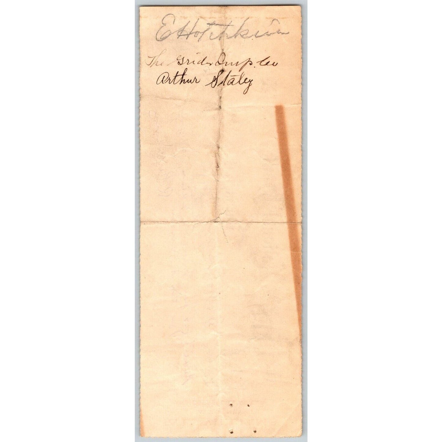 Durant, OK 1903 Indian Territory R.L Williams Attorney FNB Bank Check - Scarce