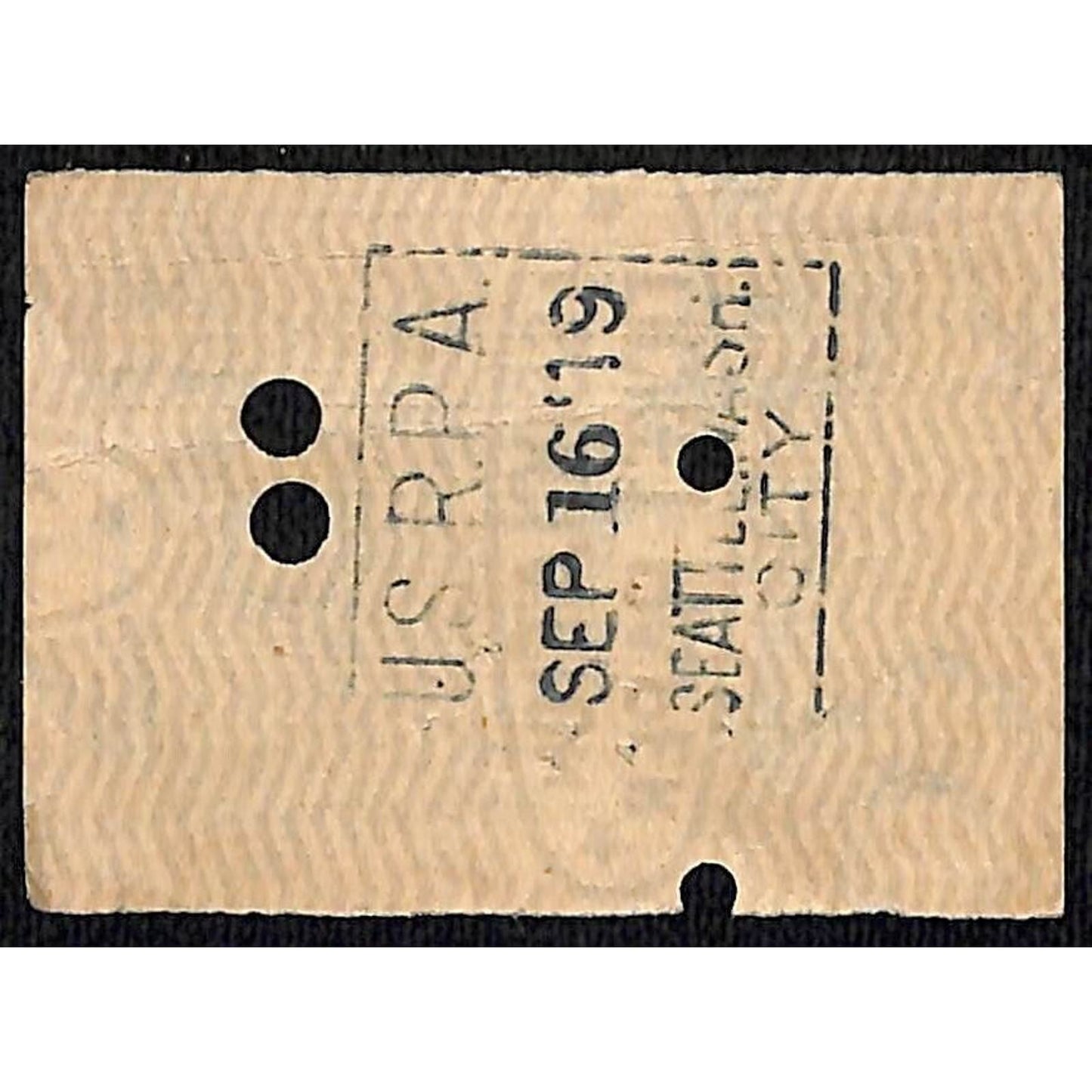 Union Pacific System Railroad 1919 Ticket K.C. to St. Paul A.Y.T. #20141
