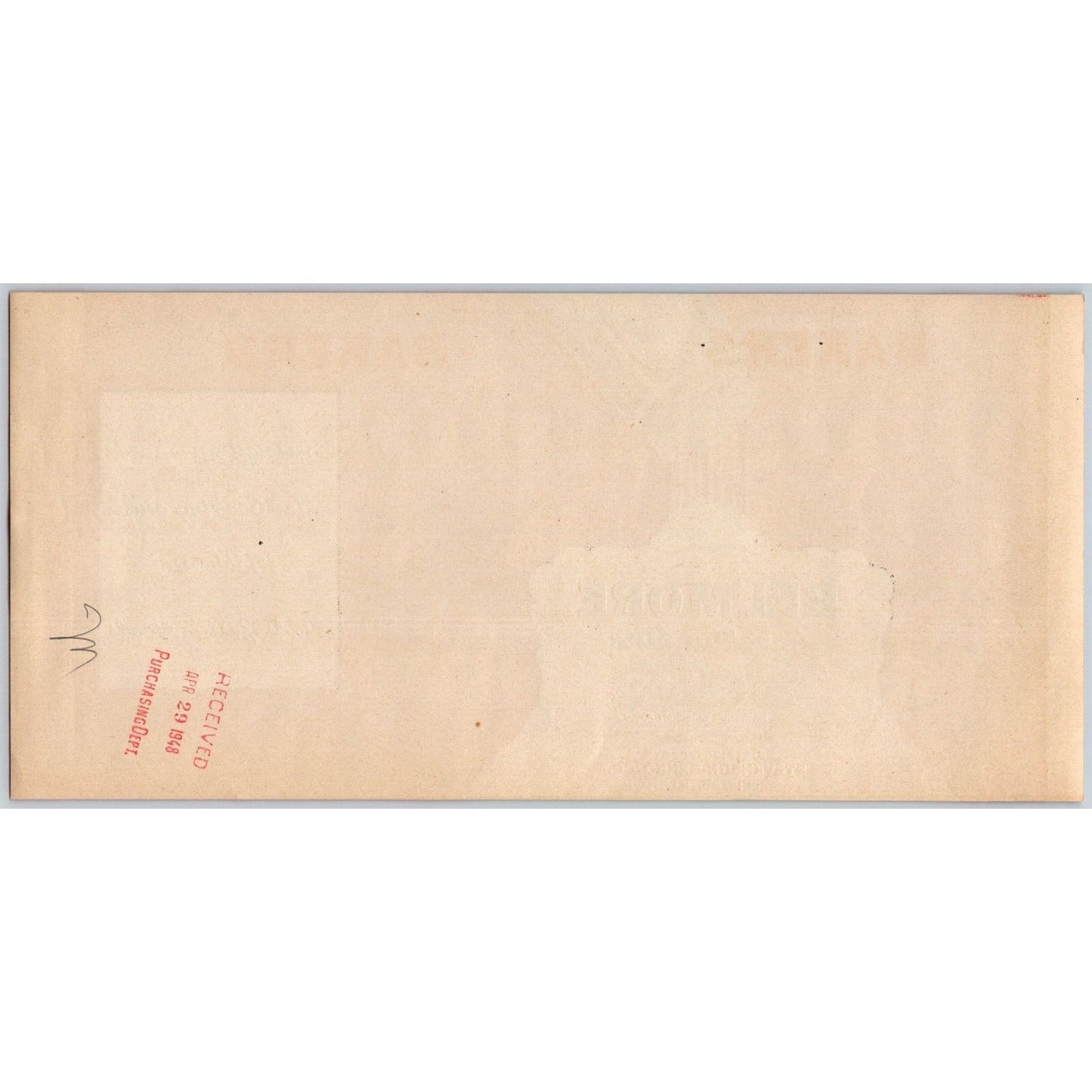 Belmore Free Running Salt Paper Label 1948 Stevenson-Benko Chicago, IL - Scarce