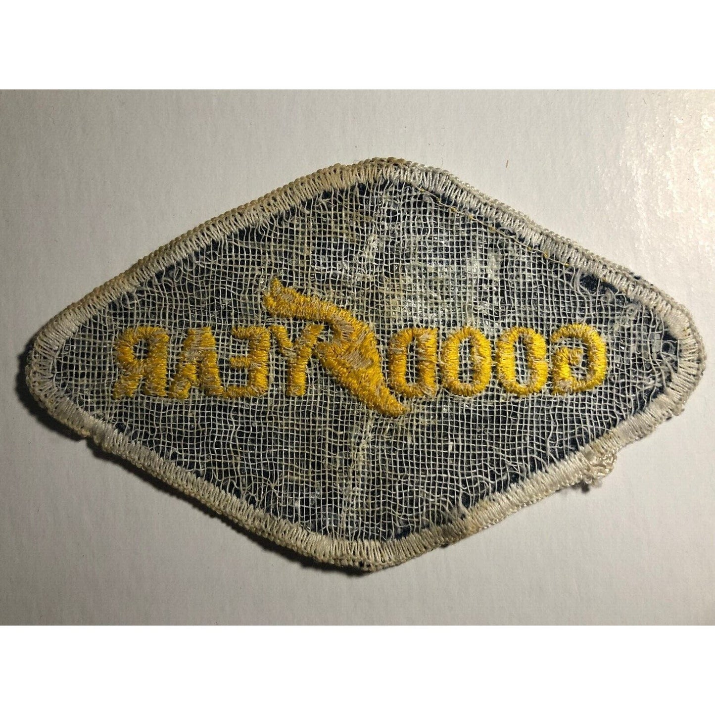 Goodyear (Tires) Vintage Embroidered Patch - c1960's-70's