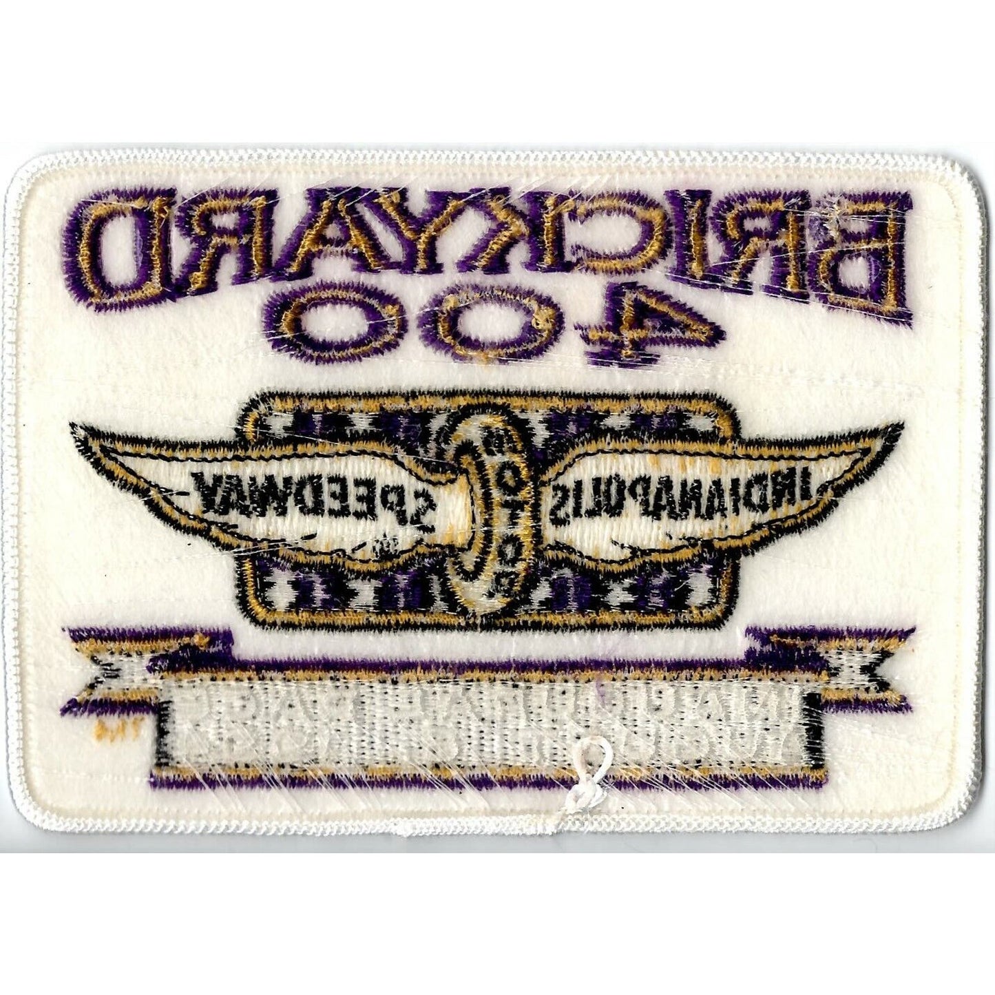 1994 Brickyard 400 Inaugural Race IMS Embroidered Iron On Patch NOS VGC
