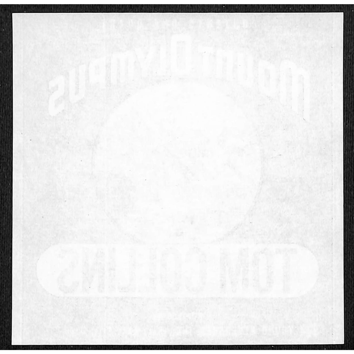 Mount Olympus Tom Collins Paper Label Salt Lake City, UT NOS Scarce VGC