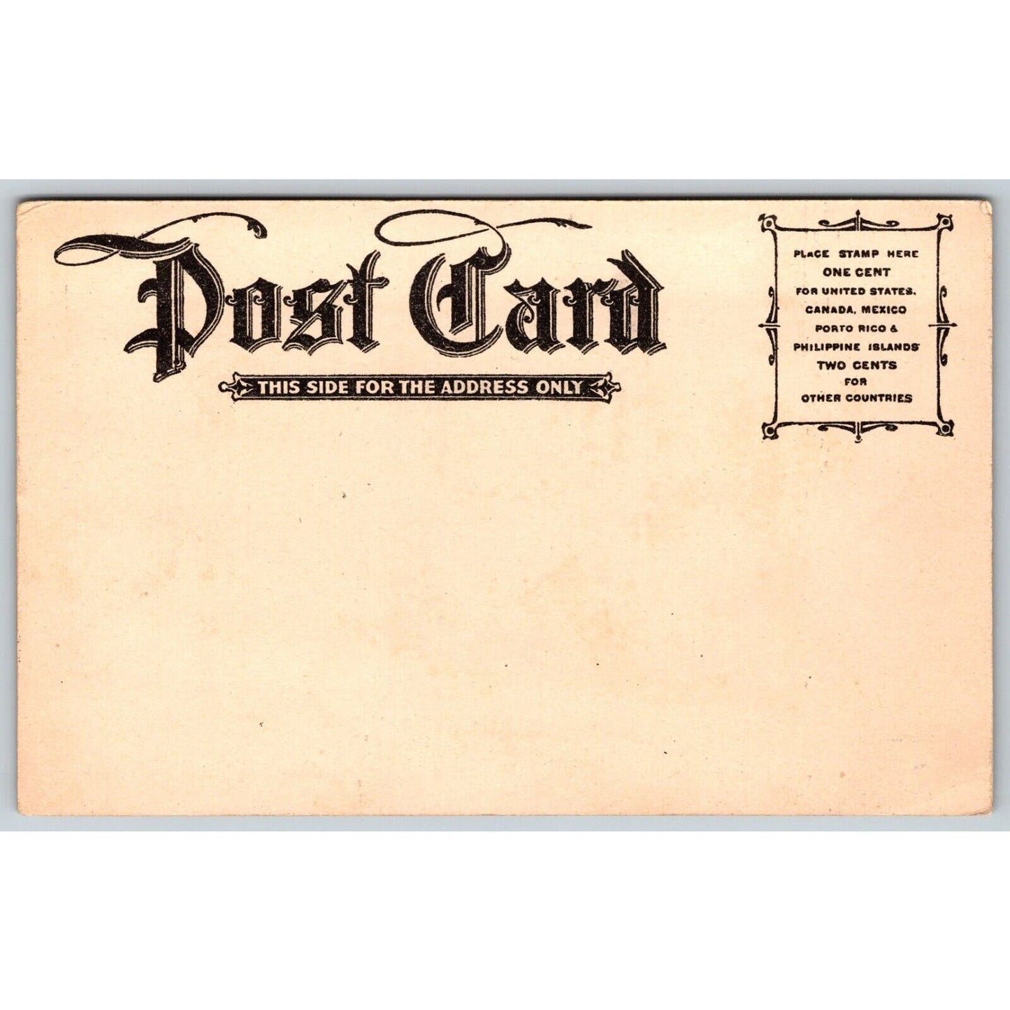 Happy Thought Chewing Tobacco Romantic Advertising Postcard UP 1906 VGC