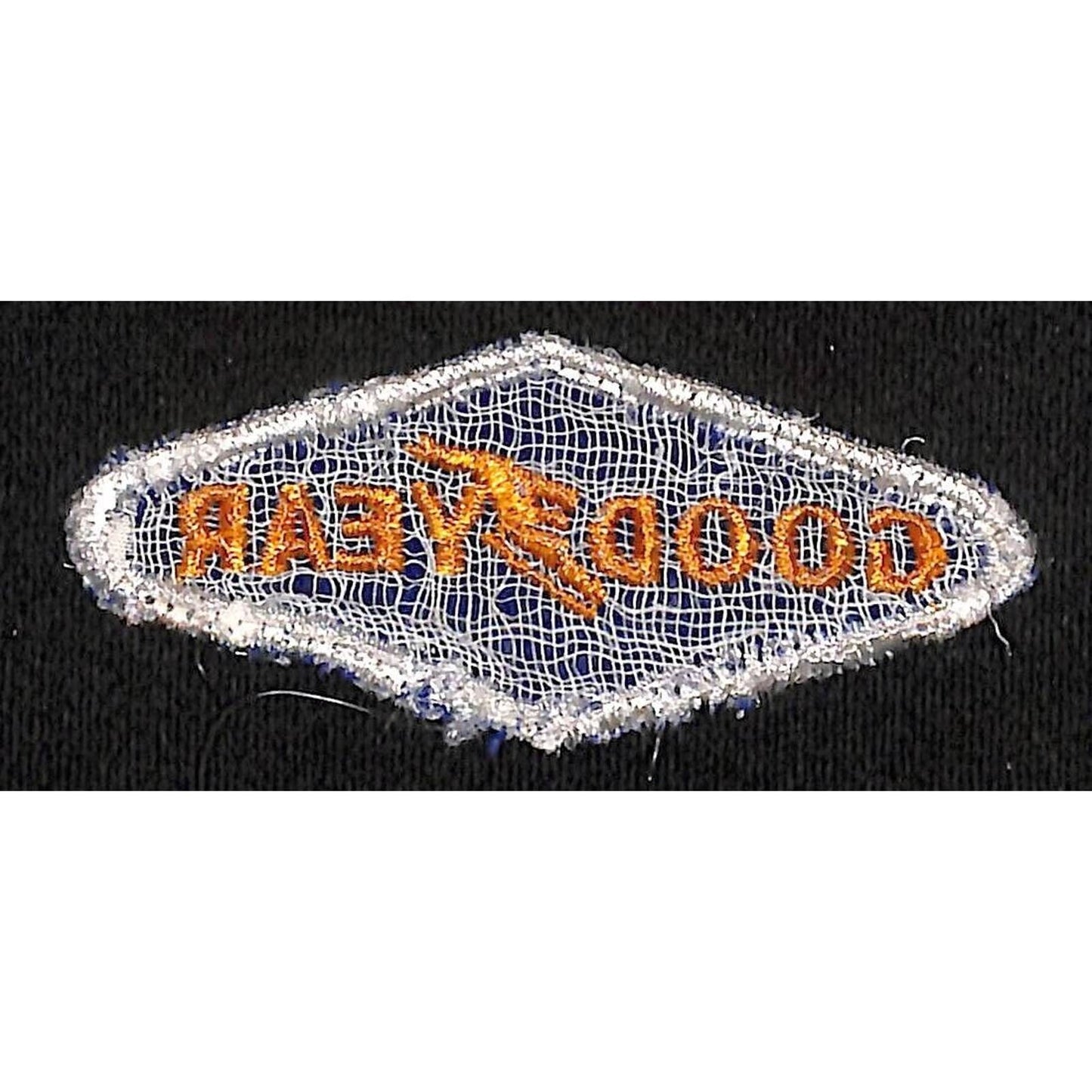 Goodyear Tires Vintage Machine Embr. Patch 1 1/4" x 3" VGC c1940-50's Scarce