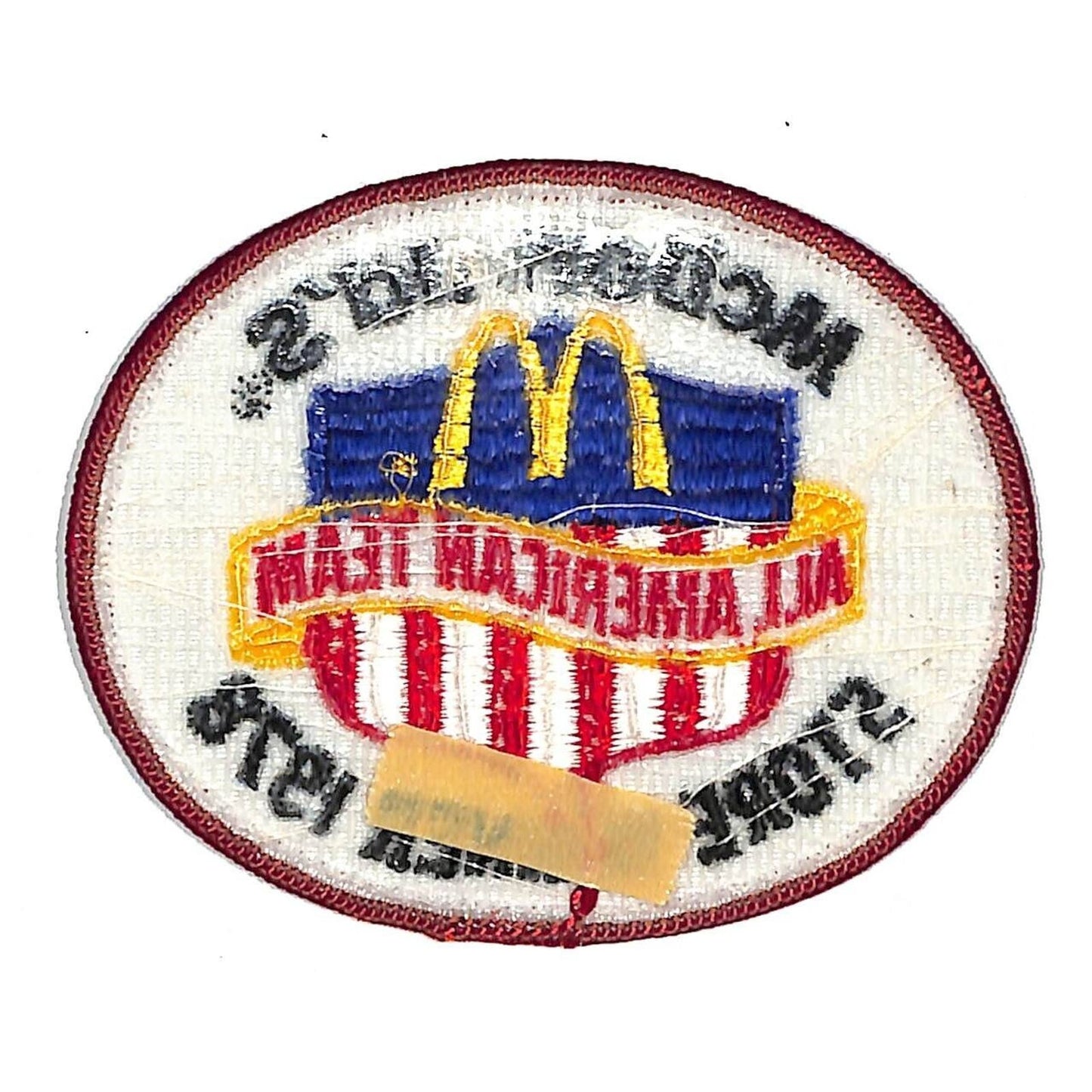 McDonald's All American Team Store Winner 1978 Vintage Embroidered Patch