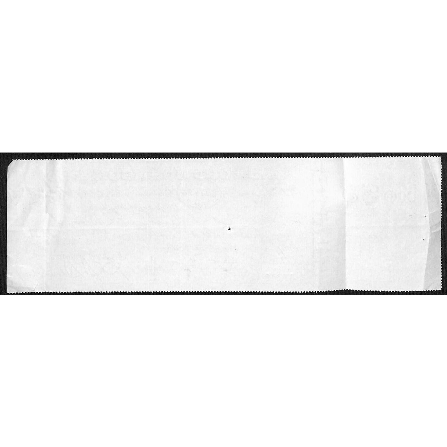 J.S. Ford Johnson & Co. Chairs Chicago $131.77 Bank Check 1895