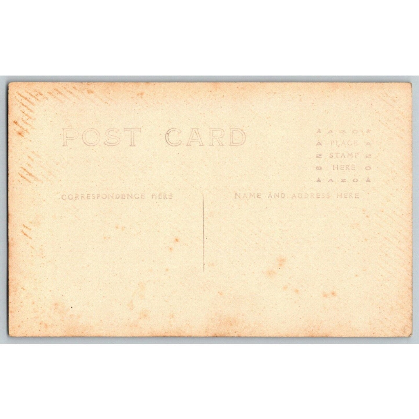 Vintage RPPC Postcard c1920 Young Man Posing Outdoors on Bicycle - Unposted