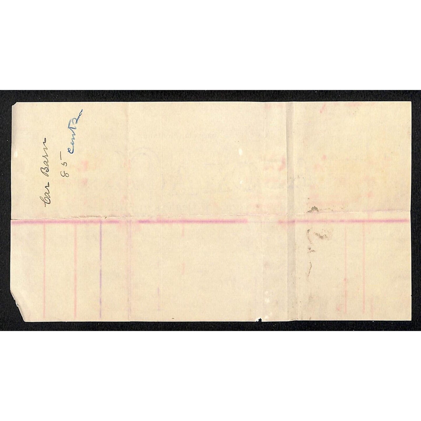Anaconda, MT Keith & McMillan Wood Sawyers & Fuel Dealers 1895 Billhead