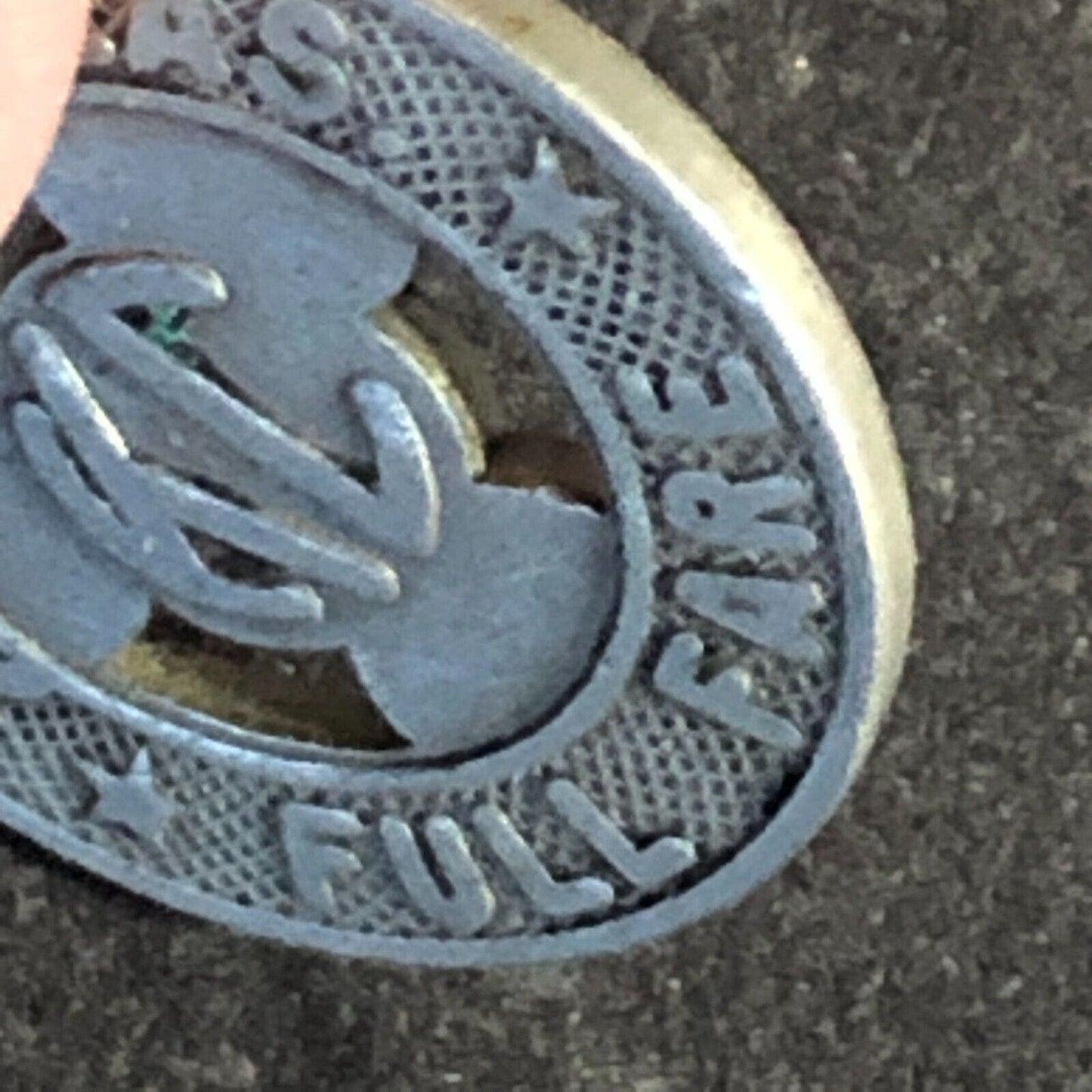 Kansas City Public Service Co. (MO) WM Full Fare Transit Token -- 16mm