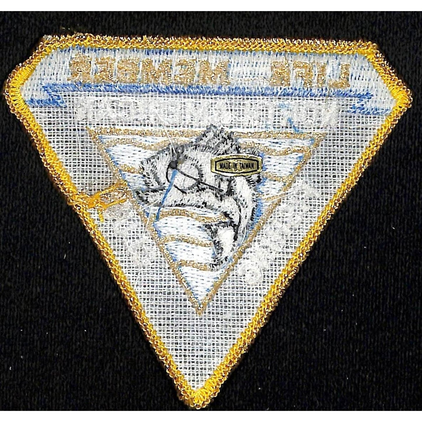 North American Fishing Club Life Member Vintage Patch NOS