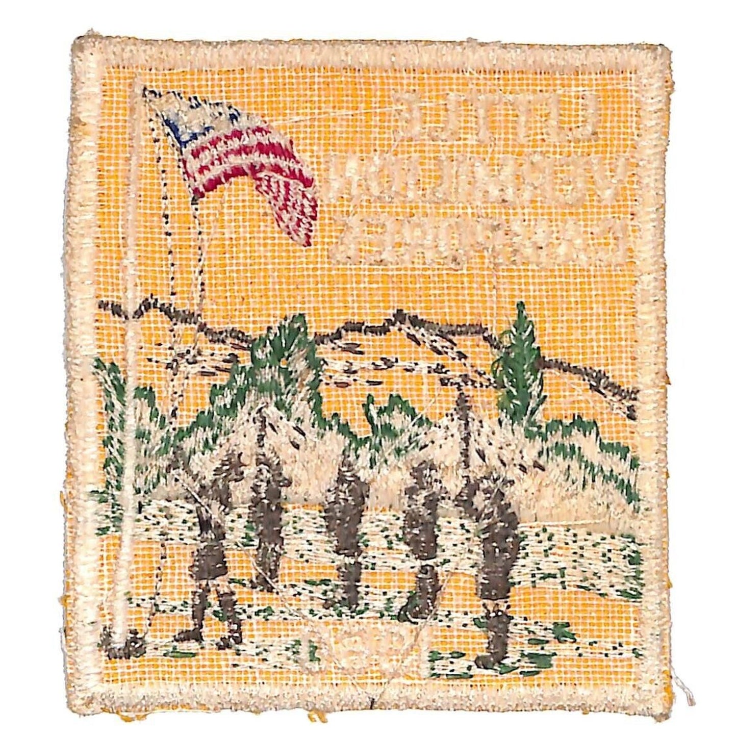 BSA Patch Little Vermilion Camporee 1960 Boy Scouts Piankeshaw District Scarce