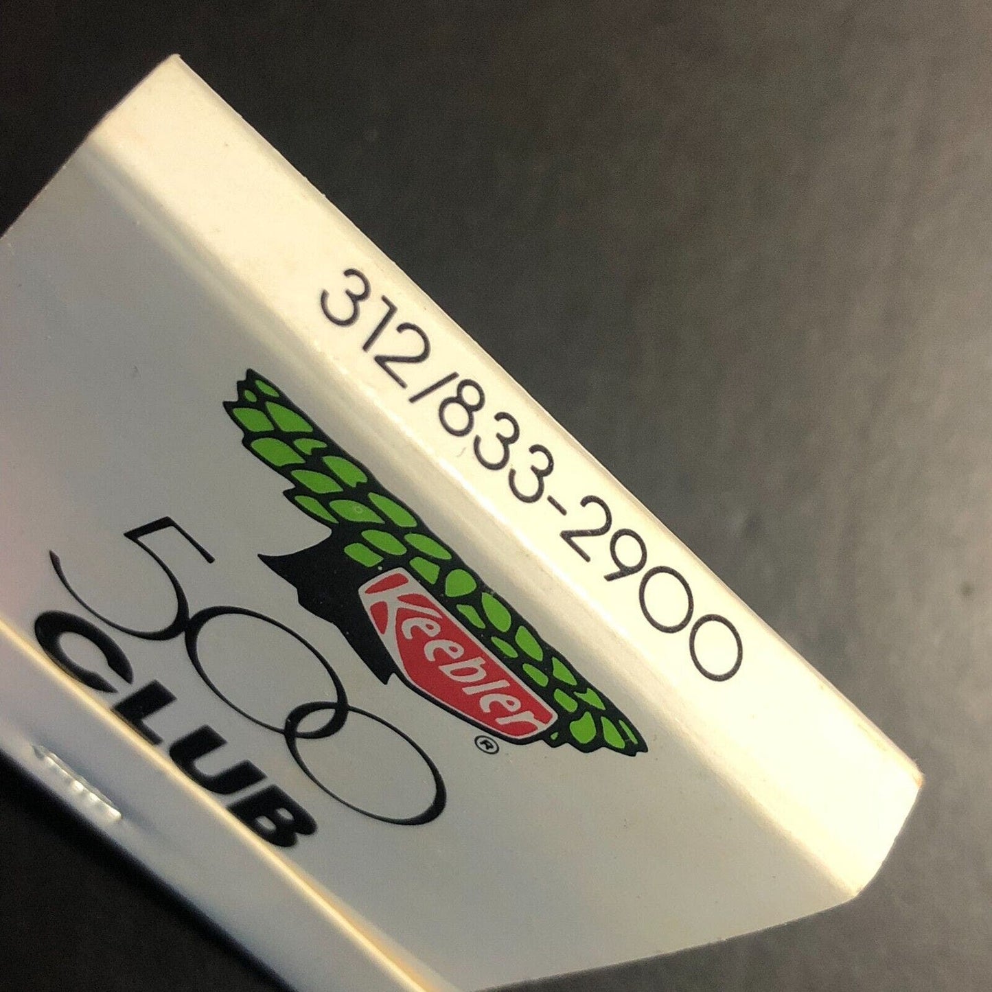 Keebler (Cookies) "500 Club" Full Matchbook c1974-84 "5 Will Get You 14"